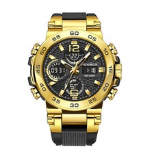 Luxus Herren Armbanduhr Quarzuhr Sportuhr Datum 5ATM Wasserdicht Taucher Uhren