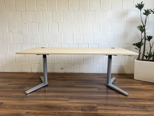 Schreibtisch 180x80cm ahorn - 180x80cm,