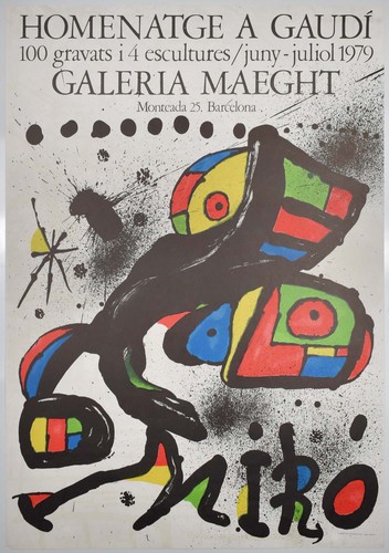 Miro hommenatge gaudi - miro,,