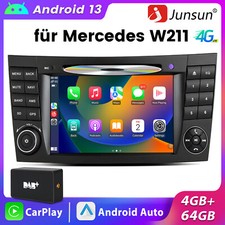 64G Carplay Android13 Autoradio Für Benz CLS E-Class W211 W219 GPS Navi DVD DAB+