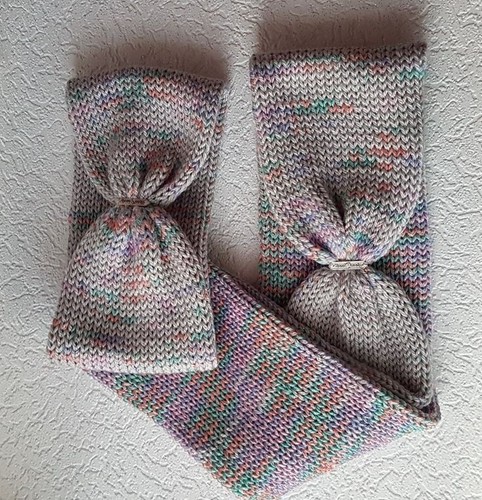 Stirnband schal set - schal, set 