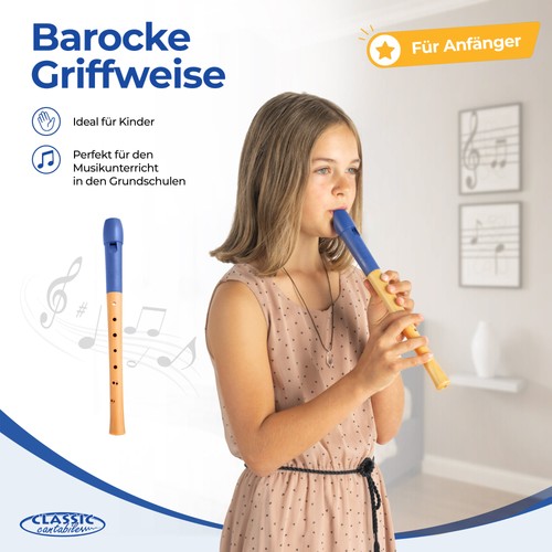 Sopran blockflöte barocke - c-sopran,