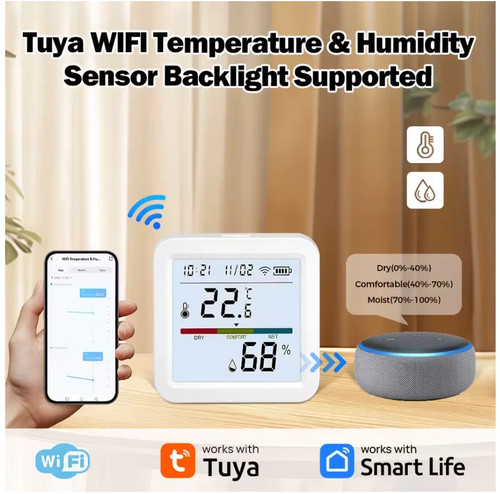 Tuya wifi smart thermometer - wifi,