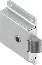 Federriegel Verschlussriegel Türriegel Fallenschloss Vierkant 8mm Stahl 1C34-U01