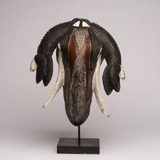 DE1401 Baule Widderkopf Maske