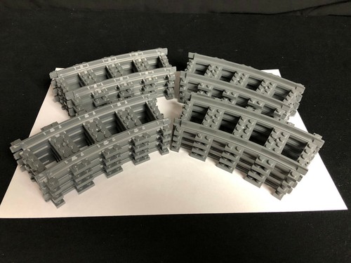 Lego gebogene schienen - lego,