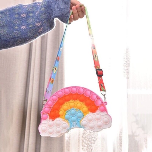 Fidget toy tasche wolken - fidget,