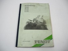 Fendt Farmer 409 410 411 412 Vario Traktor Betriebsanleitung Bedienung 2001
