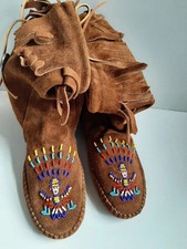 Taos Mokassins Stickerei