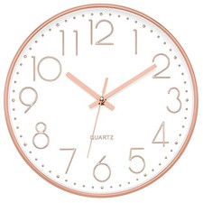 Hochwertige 30 cm Rund Wanduhr