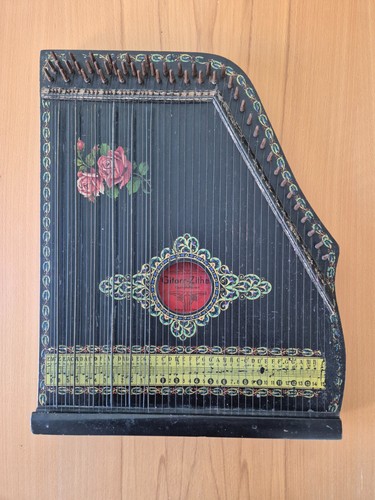 Gitarr zither made - gitarr‑zither, in