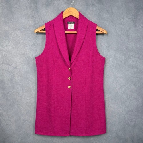 Kim damen magenta boucle - &,
