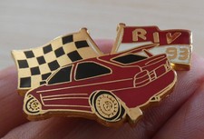 SELTENE PINS AUTO RALLYE FORD ESCORT RS COSWORTH ROT RIV 93 ZAMAC