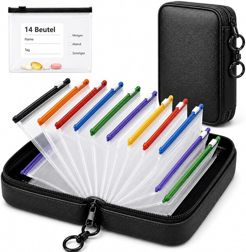 Pillen organizer tasche - organizer, 14