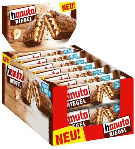 Ferrero hanuta riegel milch - riegel,