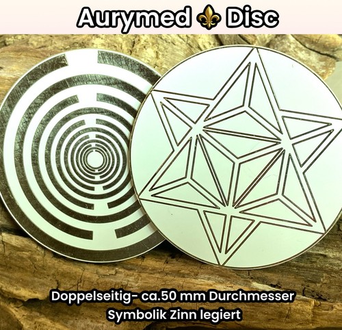 Scheibe merkaba lakhovsky - 2x,