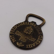 Vintage Krombacher Pils Flaschenöffner aus Metall #In aqua veritas