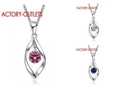 Halskette Anhänger Tropfen