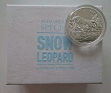 Niue 2 Dollar 2016 - Schneeleopard