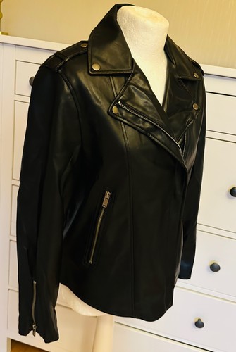 Zara biker jacke lederoptik - jacke, in