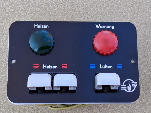 Bedienteil 231 benzin - 231, benzin-heizung