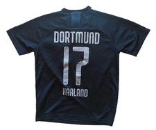 Puma Erling Haaland Borussia Dortmund 2019/20 Away Trikot schwarz YOUTH KINDER L