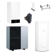 Viessmann Vitocal 150-A Luft/Wasser-Wärmepumpe 9,7 kW Z028317 Vitocell 100-V CVW