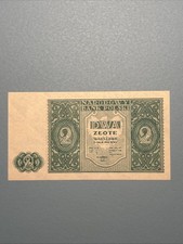 2 Zloty NBP 15. Mai 1946 – Narodowy Bank Polski – Fast perfekt – Druckfehler?