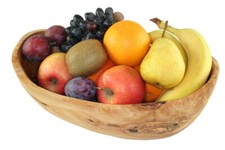 Obstschale OLIVENHOLZ Holz ca