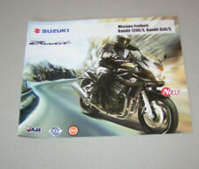 Prospekt / Broschüre Suzuki Bandit 1200/S, Bandit 650/S - Ausgabe 2005