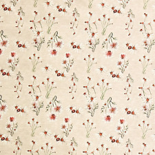 Jacquard Tischdecke beschichtete Baumwolle FORTUNA Gänseblümchen Marienkäfer