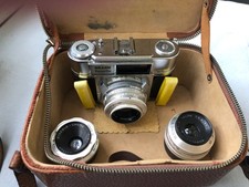 Braun Paxette Kamera - 3 Objektive