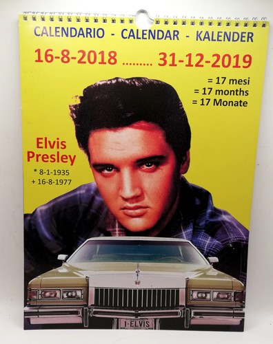 Elvis presley kalender - elvis,