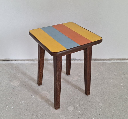 Vintage hocker mid - vintage, century