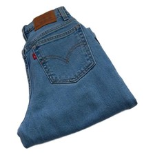 Levi Boyfriend Mickey Mouse Jeans hoher Bund Größe 6 Taille 24 Bein 30 W24 L30 Q7156