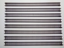 ARNOLD 1010 gerades Gleis 222mm braun 8 Stück (15360)