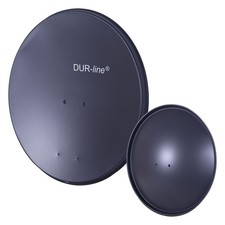 DUR-line 8 Teilnehmer Set Alu-Satelliten Komplettanlage sehr gut