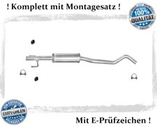Mittelschalldämpfer für Opel