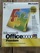 Office Premium 2000 Retail, Deutsch, Vollversion mit MwSt Rechnung