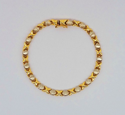 Armband 750 gelbgold - 18,