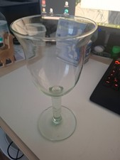 Großes, schönes Dekoglas - ca. 24 cm - Glas - transparent