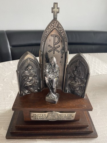 Antiker hausaltar madonna und - antiker,