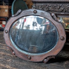 Ovaler Wandspiegel Anfang 20