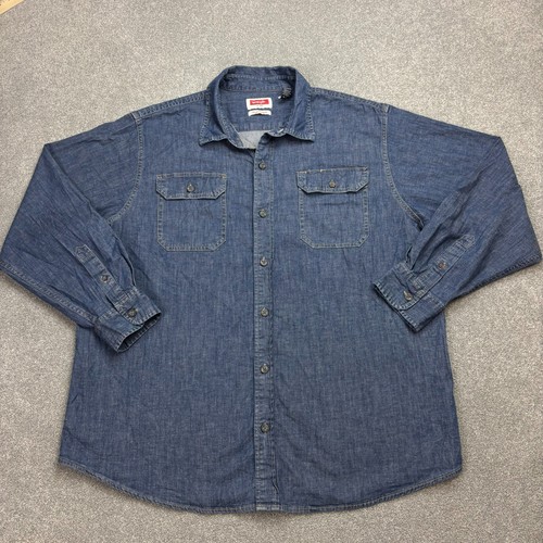 Wrangler jeanshemd erwachsene - wrangler,