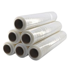 6 Rollen Strech / Verpackung / Palettenfolie 2 kg 23 my 300 m x 50 cm x 20 cm 