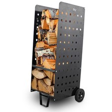 Brennholzkarre Kaminholzwagen Transportwagen Kaminholz Karre bis 100Kg Bituxx®