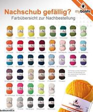 (60€/1kg) My Boshi No.1 Wolle - 50g- Häkelmützen  - 40 Farben Häkeln Mütze  