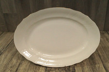 Heinrich Villeroy & Boch Louisenburg Gold Bone China Servierplatte Fleischplatte