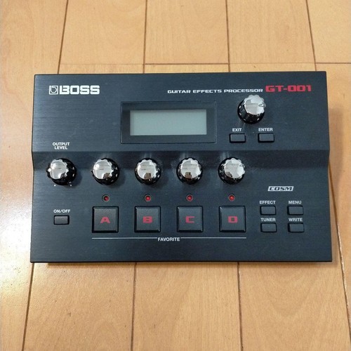 Boss 001 multi effektpedal - gt-001, multi-effektpedal