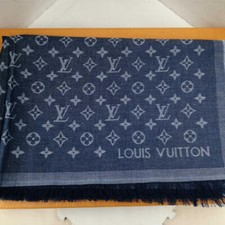 Louis Vuitton Schal Denim Blau